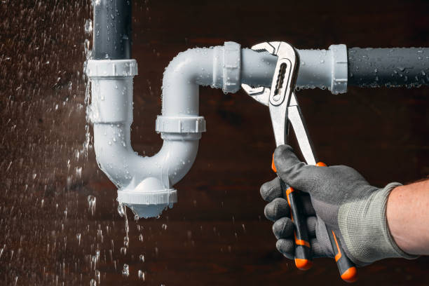 Professional Pipe Repair technician working in Hanover, WI